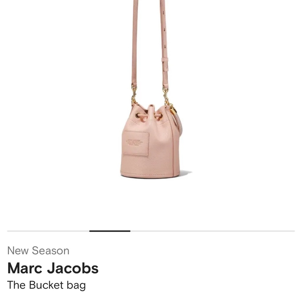 Marc Jacobs Pink Crossbody Bag with Bucket Shape - Picture 5 of 10